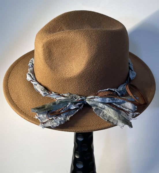 Fat Braid - Dusty Saddle Denim