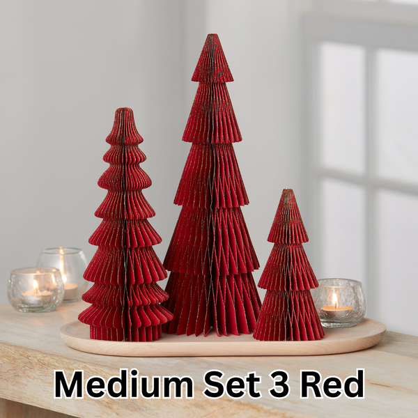 Honeycomb Paper Tree - Set of 3 Medium