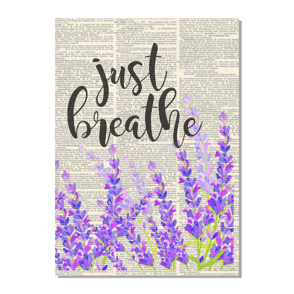 Just Breathe Book Print