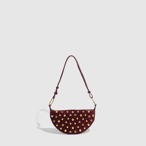 Studded Shoulder Sling Bag