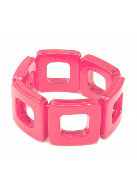 Block Resin Bracelet