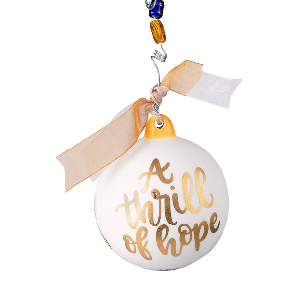 Nativity Thrill of Hope Ornament