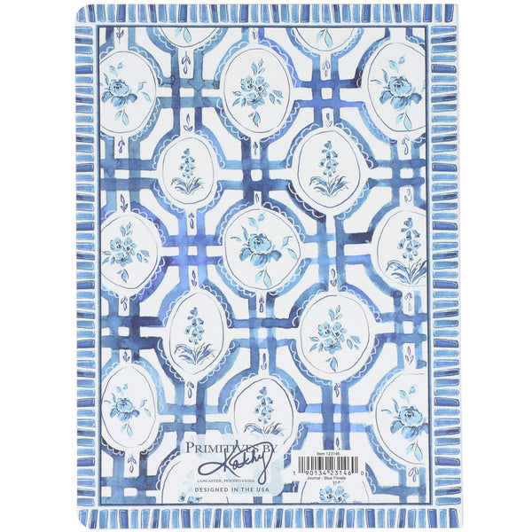 Blue Florals Journal