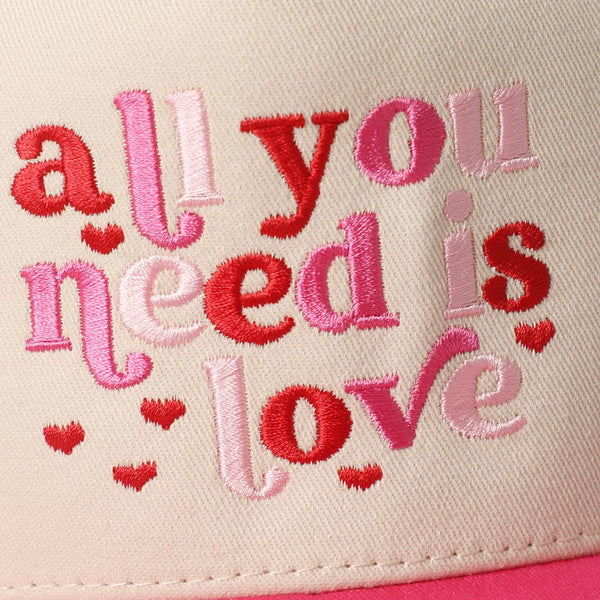 All You Need is Love Trucker Hat