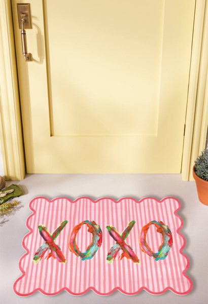 XOXO Vinyl Floor Mat