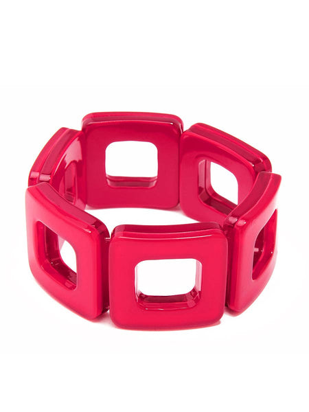 Block Resin Bracelet