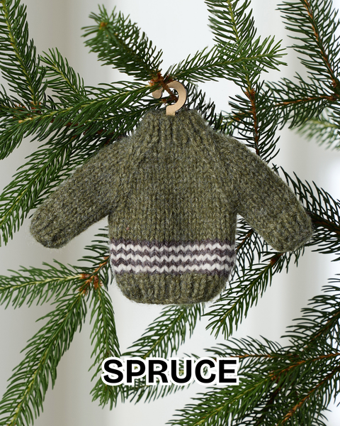 Mini Hand Knit Sweater Garland