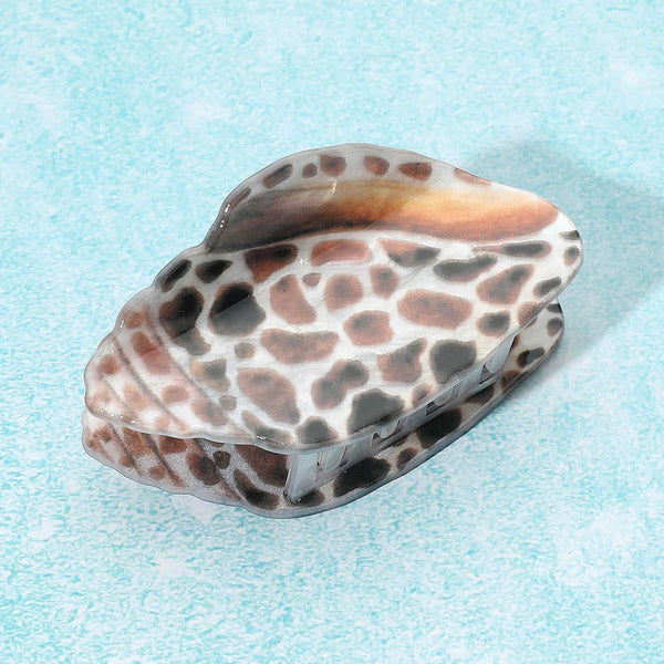 Miter Shell Hair Claw Clip