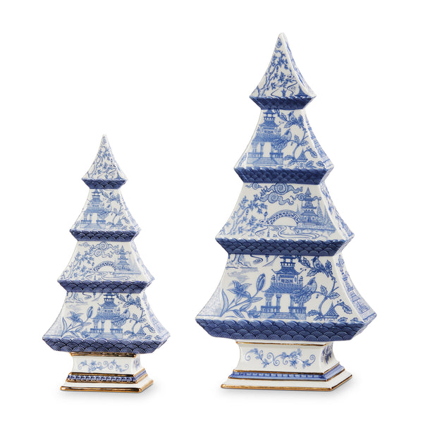 Blue Chinoiserie Tree