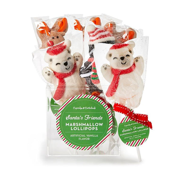 Christmas Marshmallow Pops