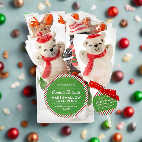 Christmas Marshmallow Pops