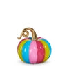 Multicolor Stripe Pumpkin