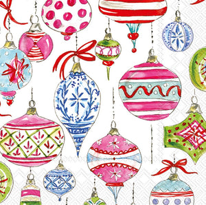 Vintage Ornaments Cocktail Napkins