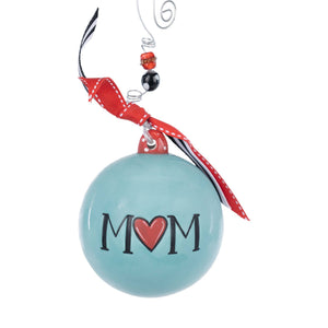 I Love You Mom Ornament