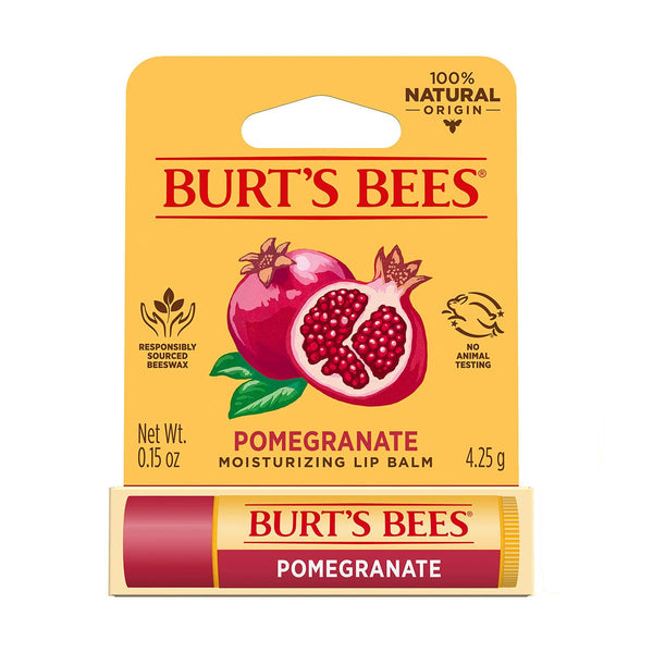 Burt's Bees Moisturizing Lip Balm - Pomegranate