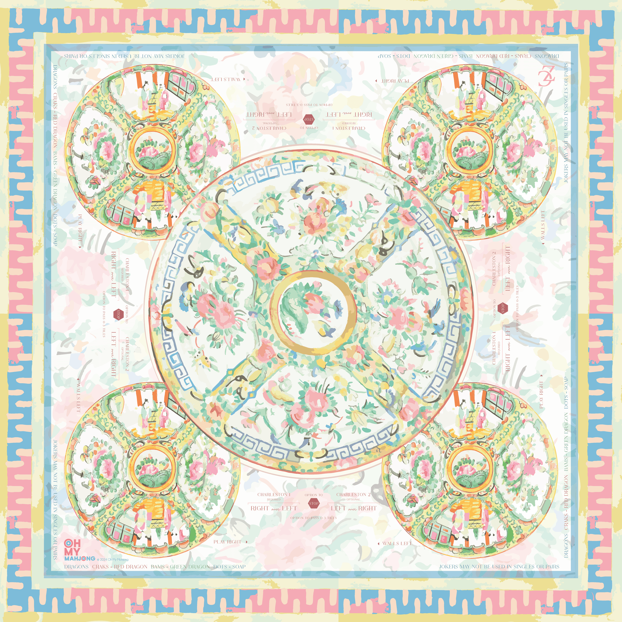 Imperial Mahjong Mat