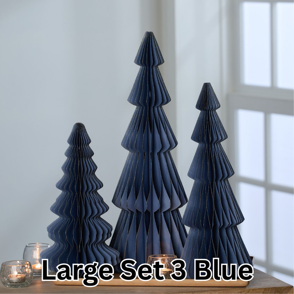 Honeycomb Paper Tree - Set of 3 Medium