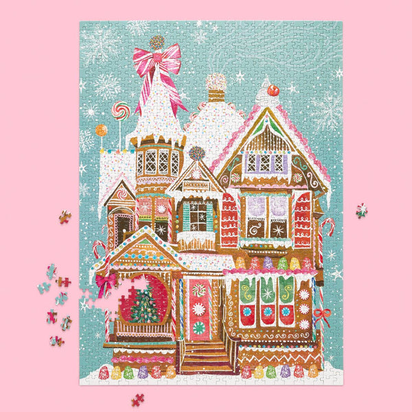 Gingerbread House Christmas Puzzle