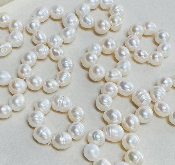 Pearl Stretch Bandana Charm