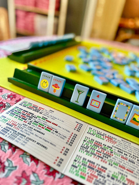 Mahjong Racks & Pushers - Set of 4