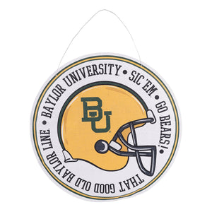 Baylor Wreath/Helmet Burlee