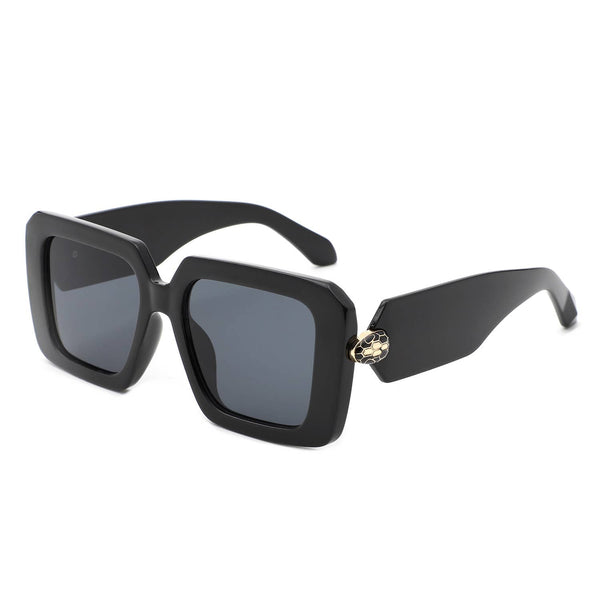 Oversize Square Vintage Inspired Sunglasses