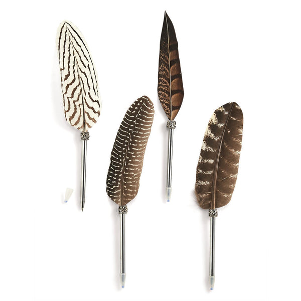 Boxed Feather Pen
