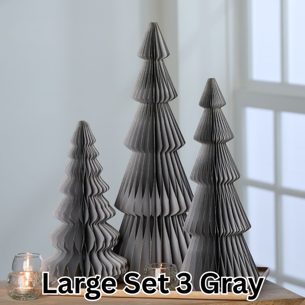 Honeycomb Paper Tree - Set of 3 Medium
