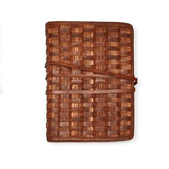 Woven Leather Journal