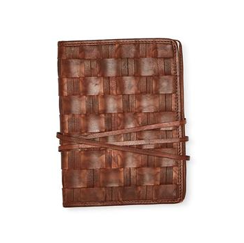 Woven Leather Journal