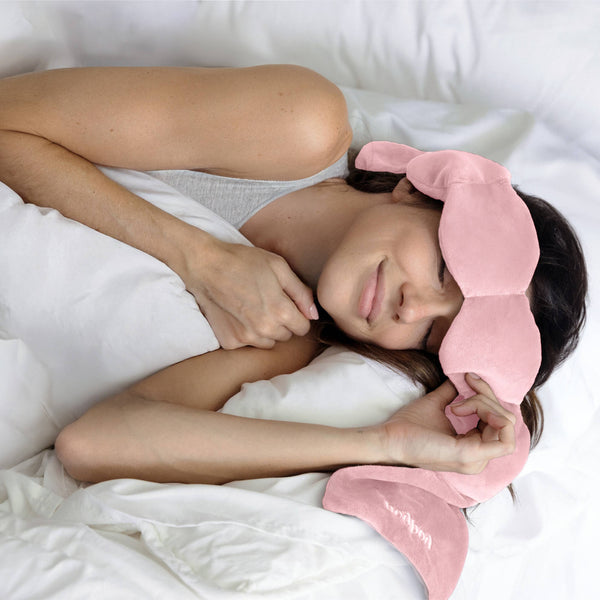 nodpod Weighted Sleep Mask - Blush Eye Mask
