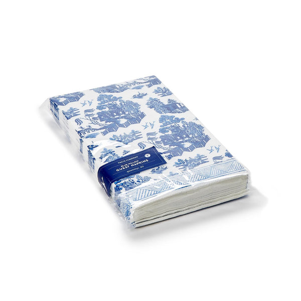 Blue Willow Paper Guest Napkins