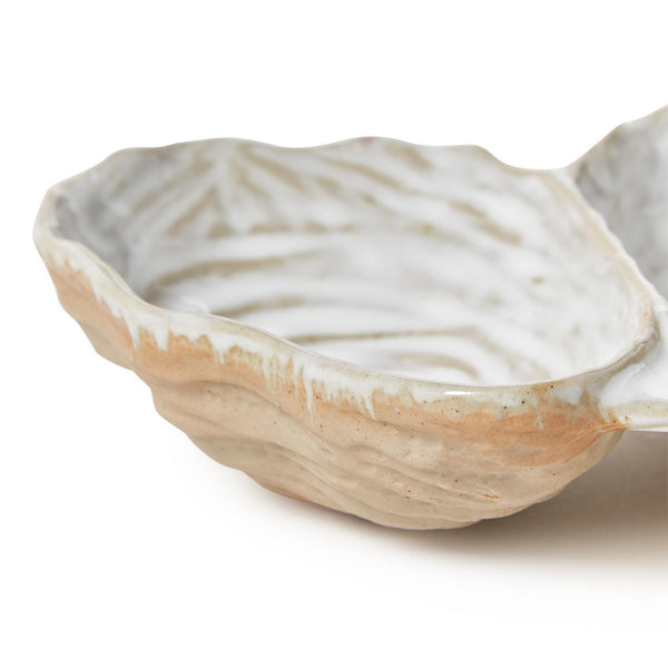 Glazed Oyster Shell Tray