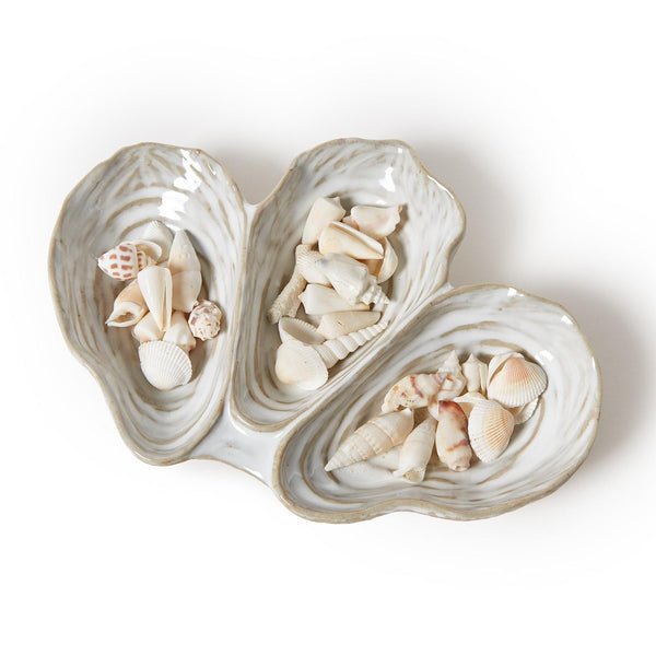 Glazed Oyster Shell Tray