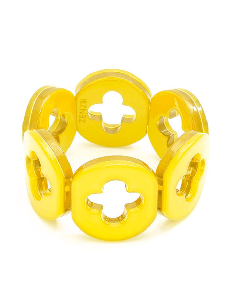 Clover Resin Bracelet