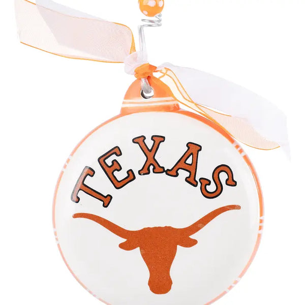 UT Texas Puff Ornament