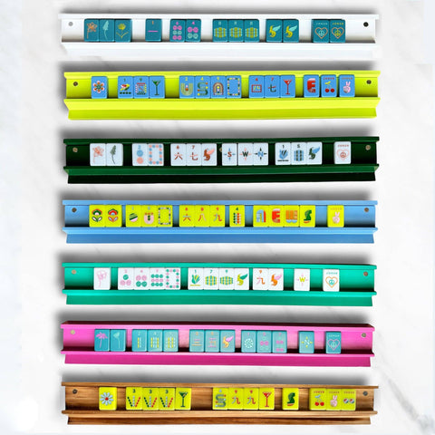 Mahjong Racks & Pushers - Set of 4