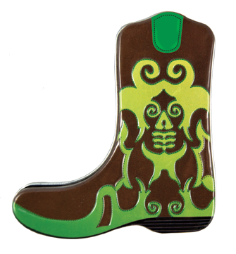 Cowboy Boot Shaped Mint Tin