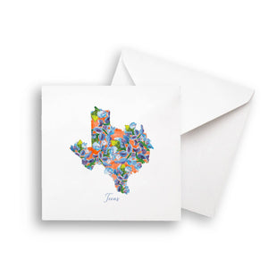 Floral Texas Note Card