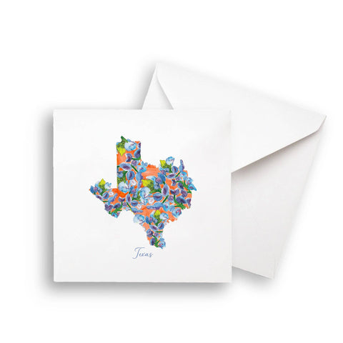 Floral Texas Note Card
