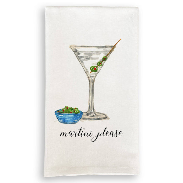 Martini Please Kitchen Towel