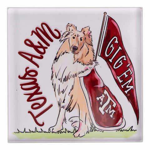 Texas A&M Reveille Napkin Weight