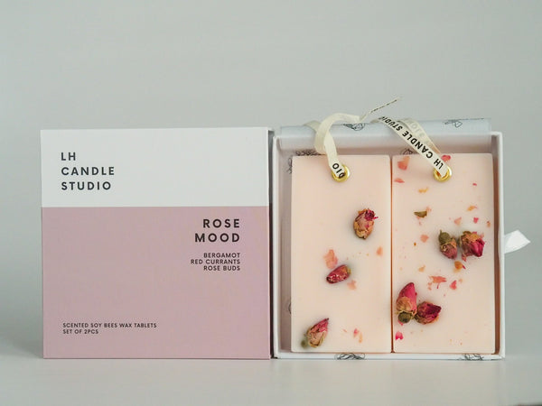 Scented Wax Tablets - Rose mood (set of 2)