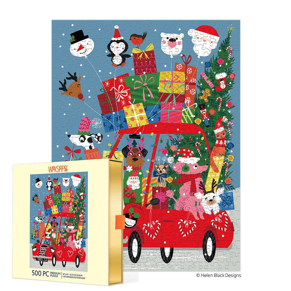 Festive Fun Car Christmas Puzzle