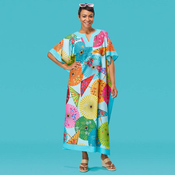 Mai Tai Caftan Beach and Pool Coverup
