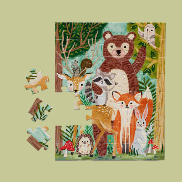 Woodland Cuties Kids Puzzle Snax