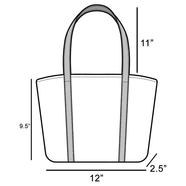 Grommet Border Studded Sueded Shoulder Bag