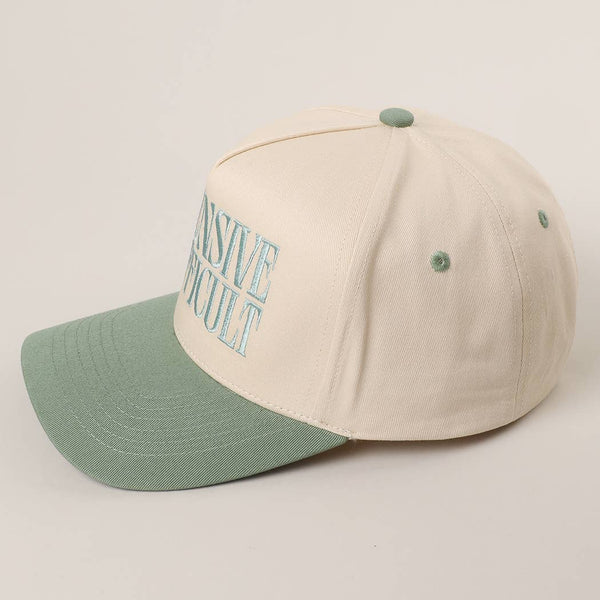 Expensive and Difficult Embroidered Hat