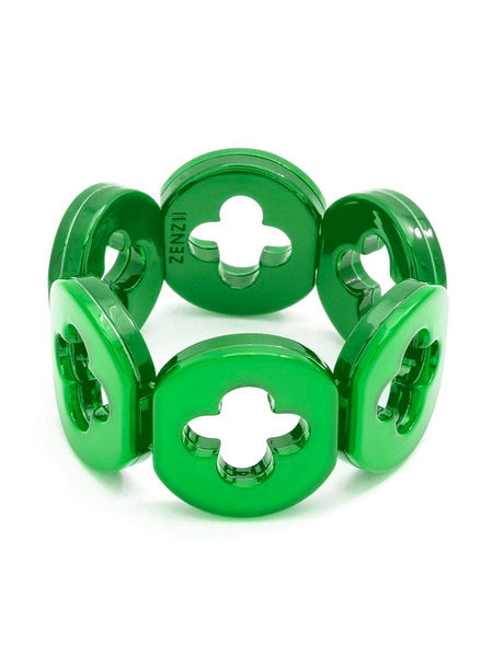 Clover Resin Bracelet