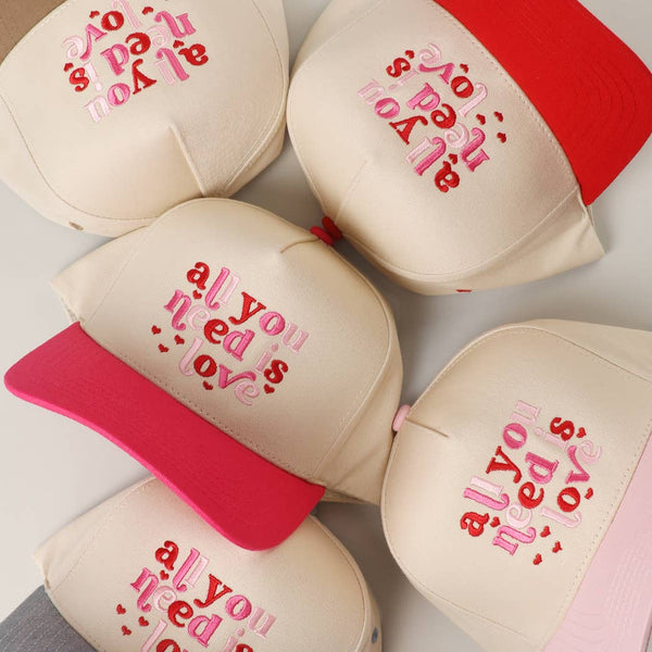 All You Need is Love Trucker Hat